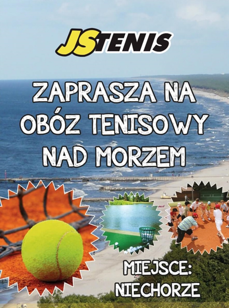 ZAPRASZAMY NA OBÓZ TENISOWY NAD MORZEM!